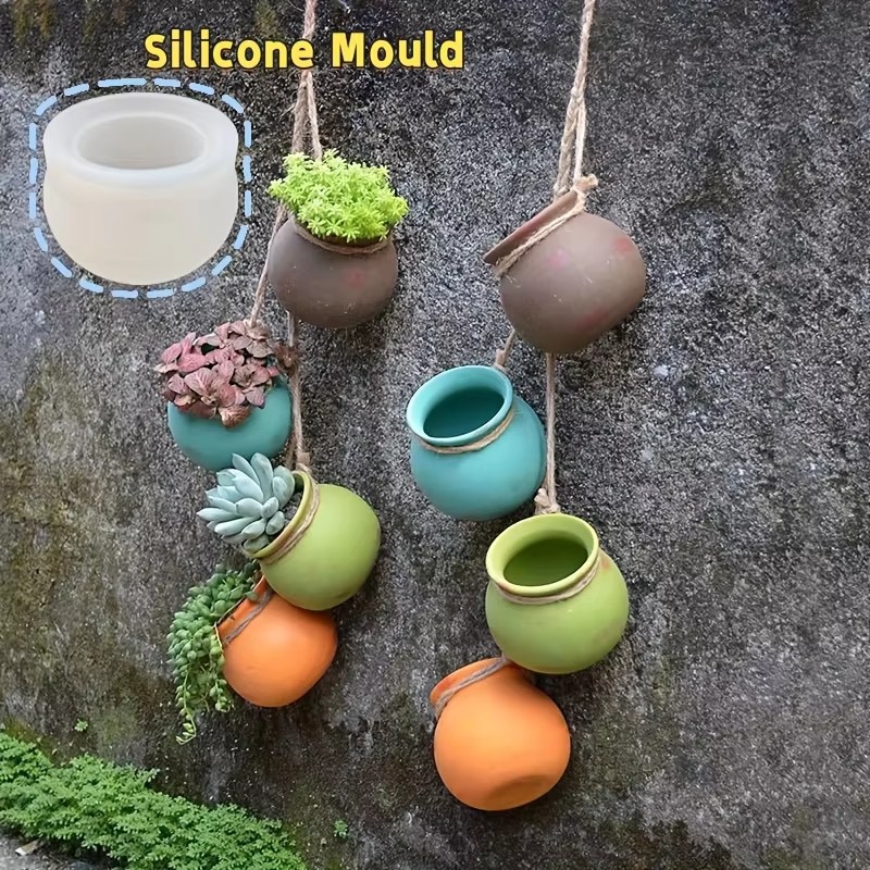 Silicone Flower Pot Molds, Res - Potsticker Mold recension och pris