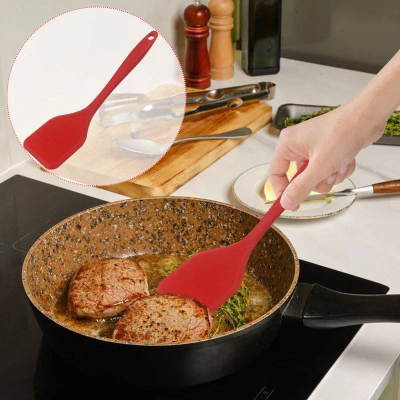 Silicone Cooking Leakage Spatu - Okonomiyaki Spatula recension och pris
