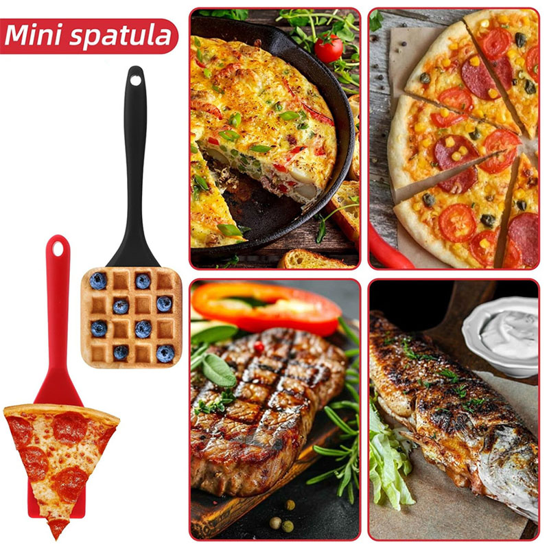 2pcs Mini Silicone Brownie Ser - Okonomiyaki Spatula recension och pris