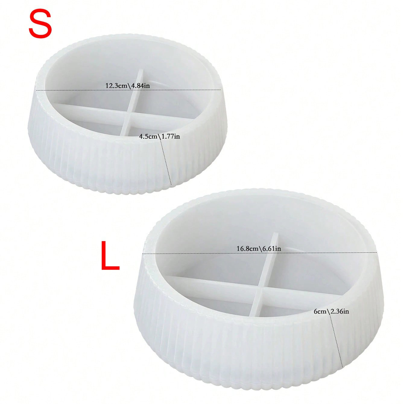 1pc Oversized Round Striped St - Potsticker Mold recension och pris
