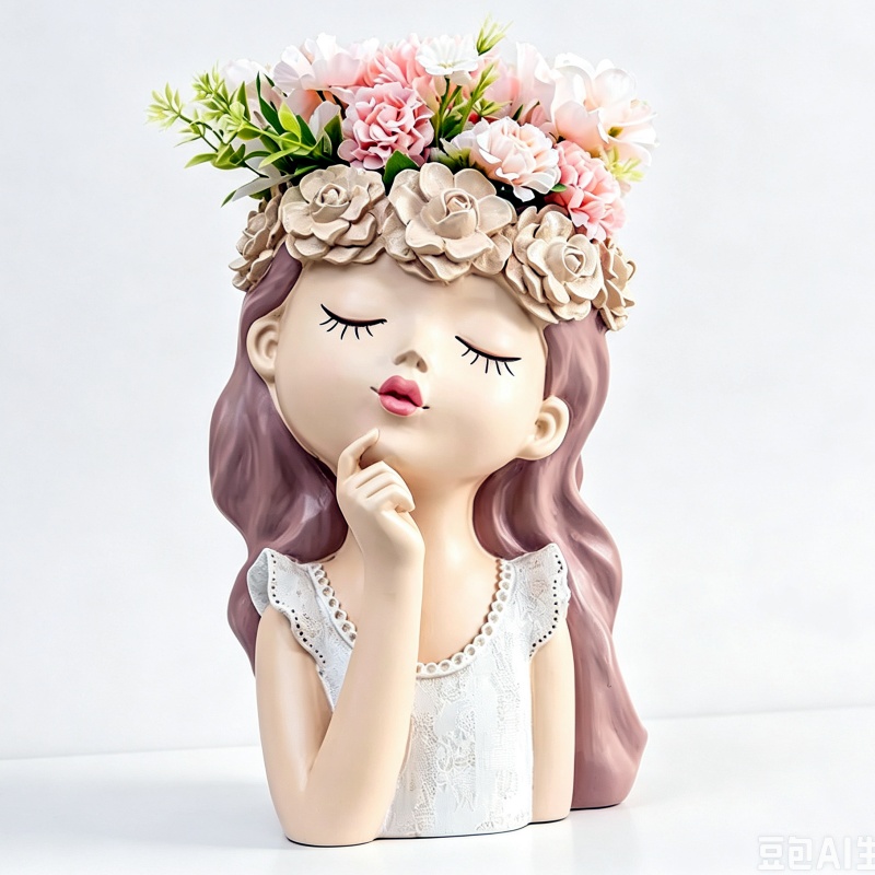 Contemplative Flower Fairy Vas - Potsticker Mold recension och pris