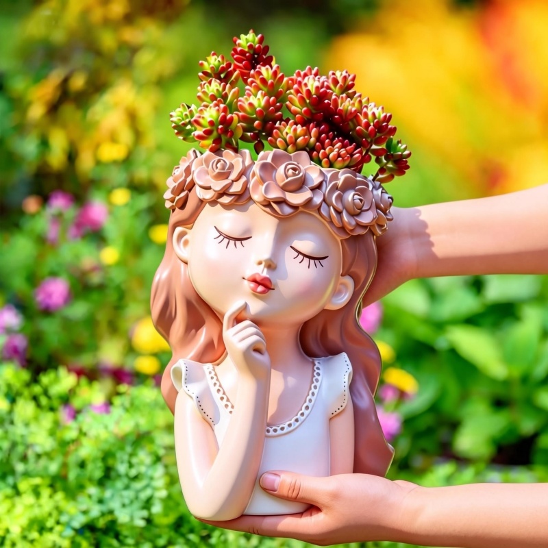 Contemplative Flower Fairy Vas - Potsticker Mold recension och pris